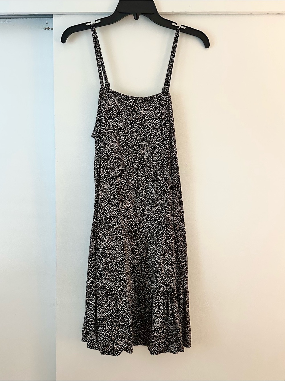 Old Navy Speckled Tiered Mini Dress
